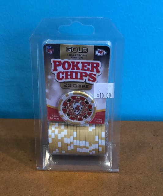 Kansas City Chiefs Poker Chips